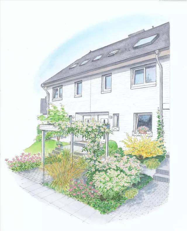 干货 | 36款花境设计平面图,33款花境实景图欣赏(图16) 干货 | 36款花境设计平面图,33款花境实景图欣赏(图16)