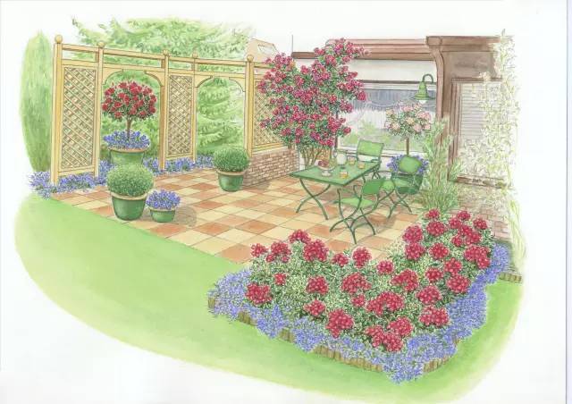 干货 | 36款花境设计平面图,33款花境实景图欣赏(图14) 干货 | 36款花境设计平面图,33款花境实景图欣赏(图14)