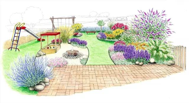 干货 | 36款花境设计平面图,33款花境实景图欣赏(图24) 干货 | 36款花境设计平面图,33款花境实景图欣赏(图24)