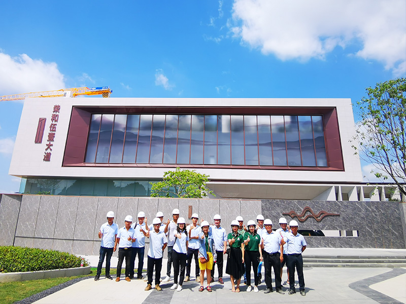 2021年5月主管级人员到伍壹大道项目考察(图2)