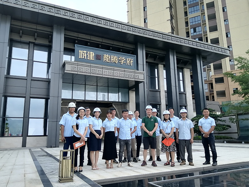 2021年7月主管级人员到宾阳项目考察(图1)